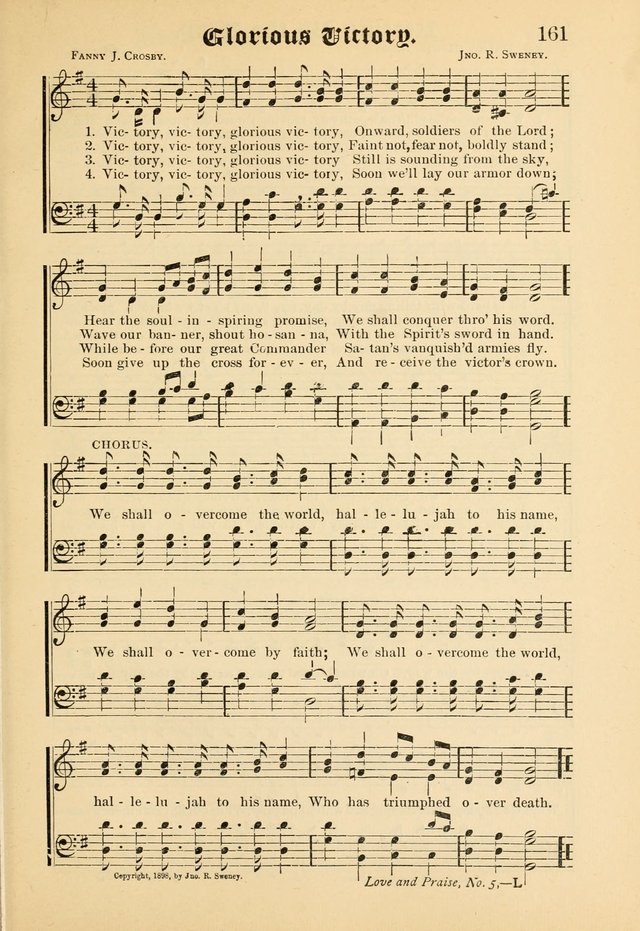 Songs of Love and Praise No. 5: for use in meetings for Christian worship or work page 149
