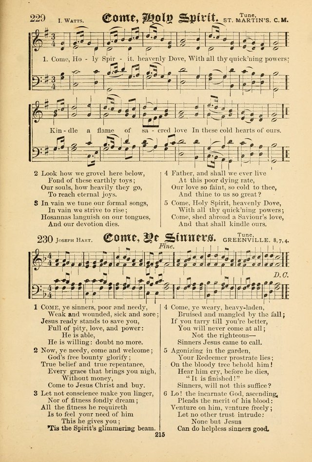 Songs of Love and Praise No. 5: for use in meetings for Christian worship or work page 203