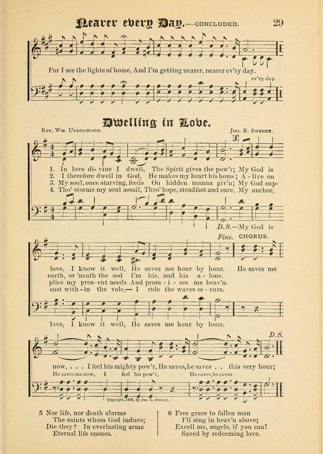 Songs of Love and Praise No. 5: for use in meetings for Christian worship or work page 29