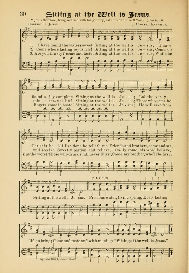 Songs of Love and Praise No. 5: for use in meetings for Christian worship or work page 30