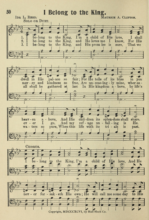 Songs for Little Singers No. 3: for primary departments of Sunday Schools page 48