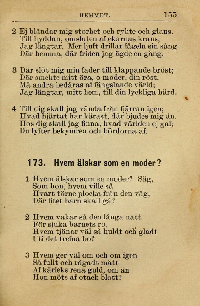 Söndagsskolbok: innehållande liturgi och sånger för söndagsskolan (Omarbetad uppl.) page 157
