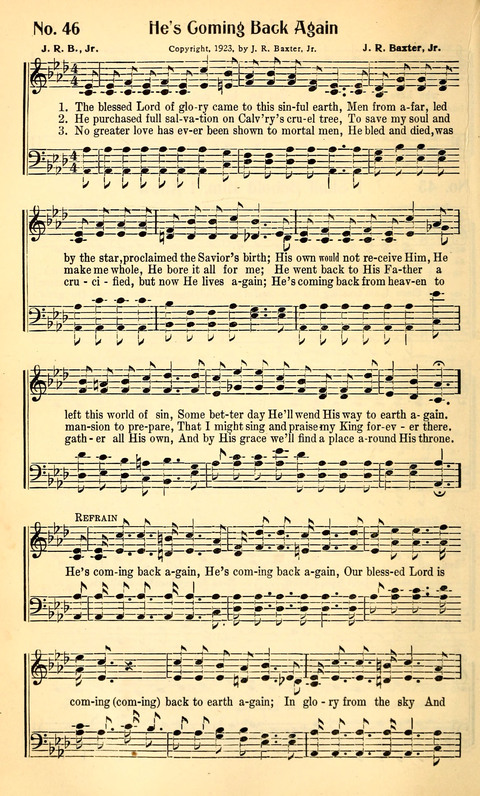 The Song-Land Way: a Collection of Choice Gospel Songs for Sunday Schools, Young People