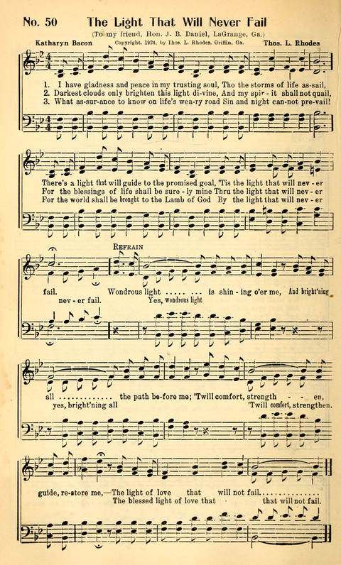 The Song-Land Way: a Collection of Choice Gospel Songs for Sunday Schools, Young People