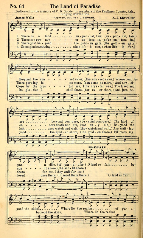 The Song-Land Way: a Collection of Choice Gospel Songs for Sunday Schools, Young People