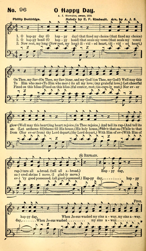 The Song-Land Way: a Collection of Choice Gospel Songs for Sunday Schools, Young People
