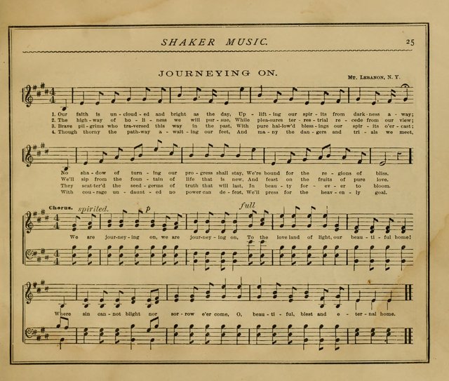 Shaker Music: Inspirational hymns and melodies illustrative of the resurrection life and testimoy of the shakers page 32