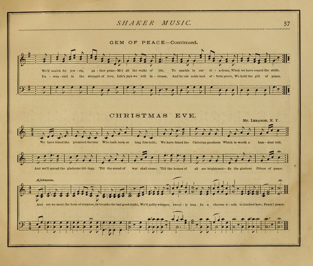 Shaker Music: Inspirational hymns and melodies illustrative of the resurrection life and testimoy of the shakers page 64