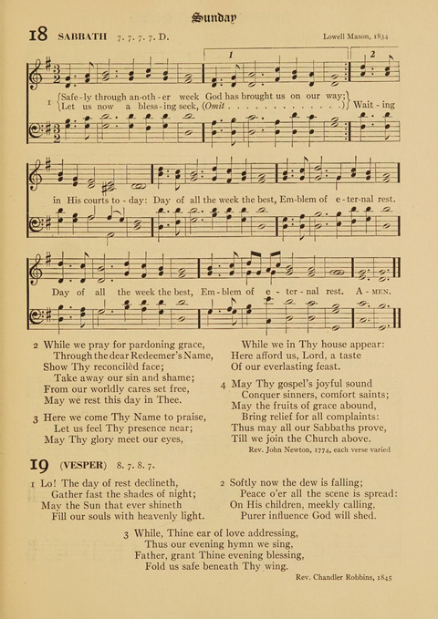 The Smaller Hymnal page 15