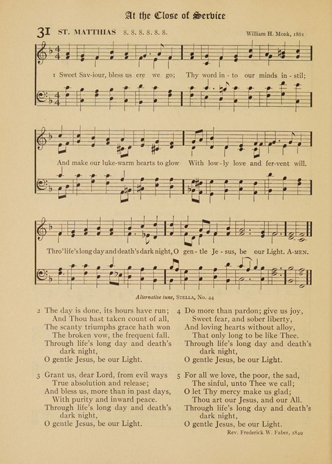 The Smaller Hymnal page 24