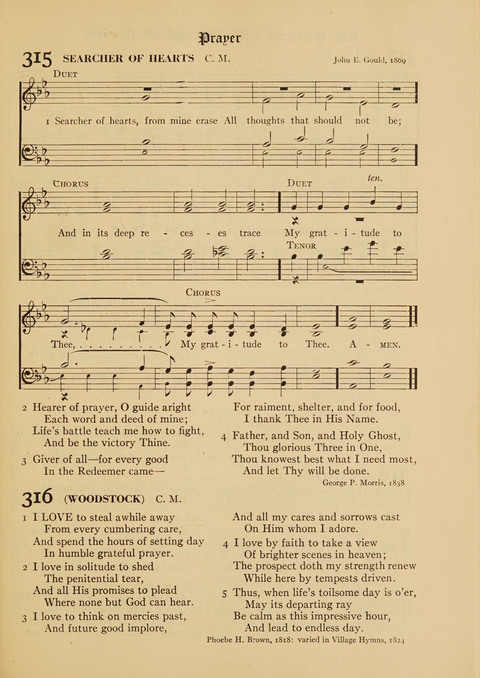 The Smaller Hymnal page 255