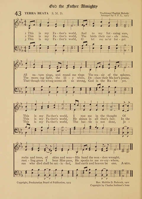 The Smaller Hymnal page 34