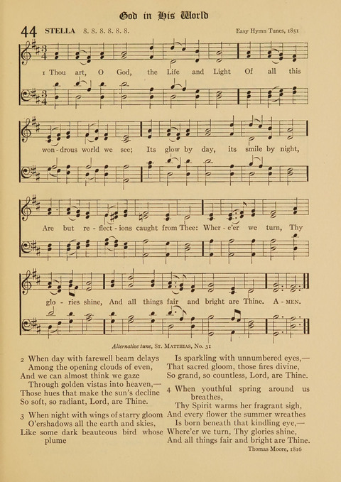 The Smaller Hymnal page 35