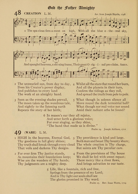 The Smaller Hymnal page 38