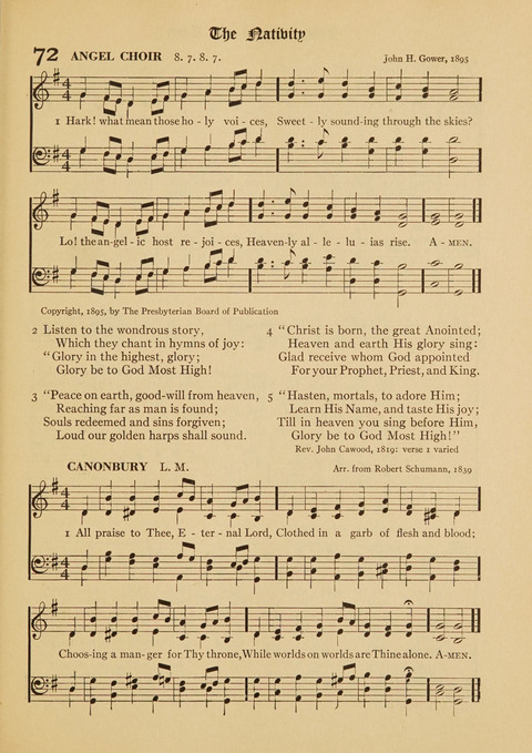 The Smaller Hymnal page 55