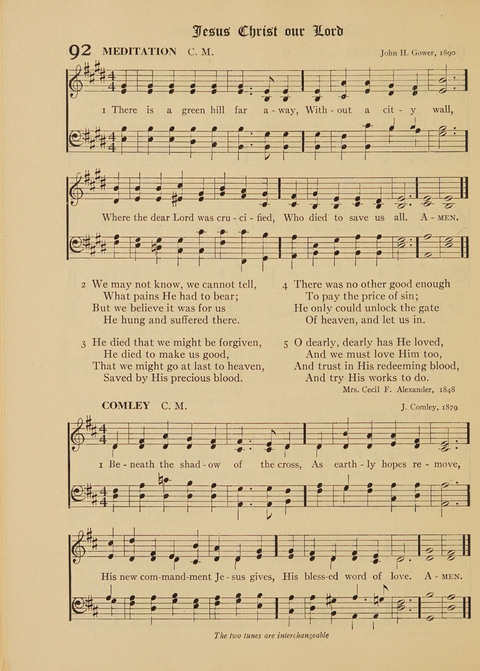 The Smaller Hymnal page 72