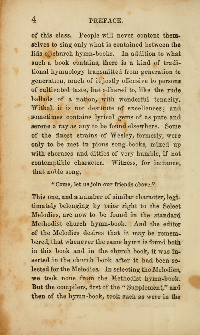 Select Melodies; Comprising the Best Hymns and Spiritual Songs in Common Use, and not generally found in standard church hymn-books: as also a number of original pieces, and translations from...German page 6