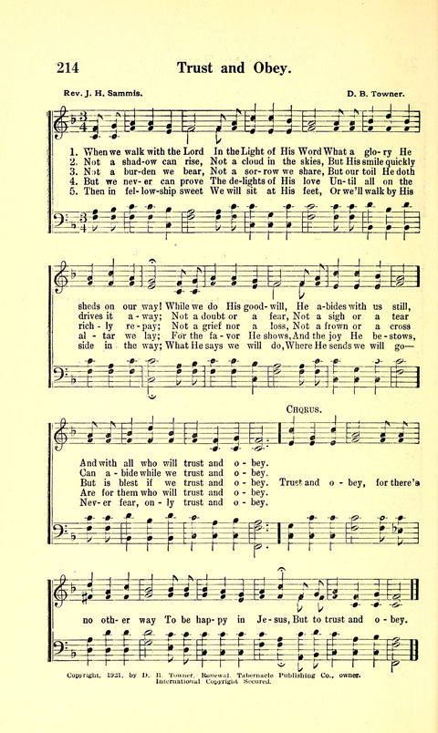 The Sheet Music of Heaven (Spiritual Song): The Mighty Triumphs of Sacred Song page 200