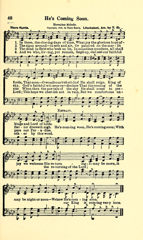 The Sheet Music of Heaven (Spiritual Song): The Mighty Triumphs of Sacred Song page 39