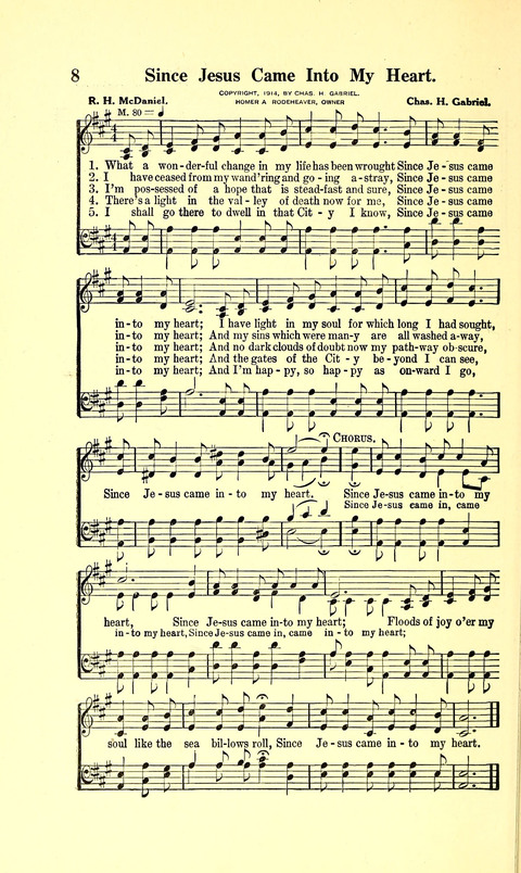 The Sheet Music of Heaven (Spiritual Song): The Mighty Triumphs of Sacred Song page 8