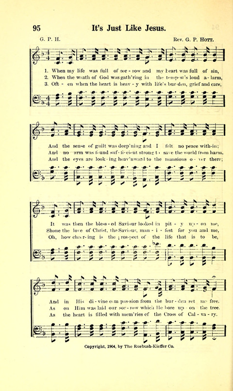 The Sheet Music of Heaven (Spiritual Song): The Mighty Triumphs of Sacred Song page 92