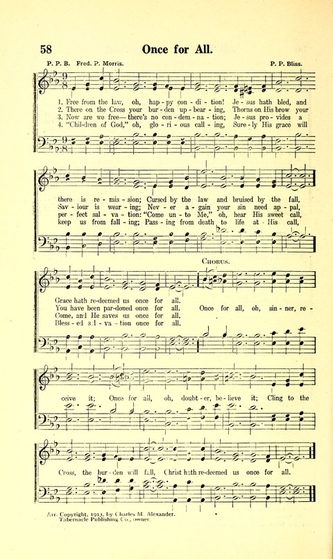 The Sheet Music of Heaven (Spiritual Song): The Mighty Triumphs of Sacred Song. (Second Edition) page 100