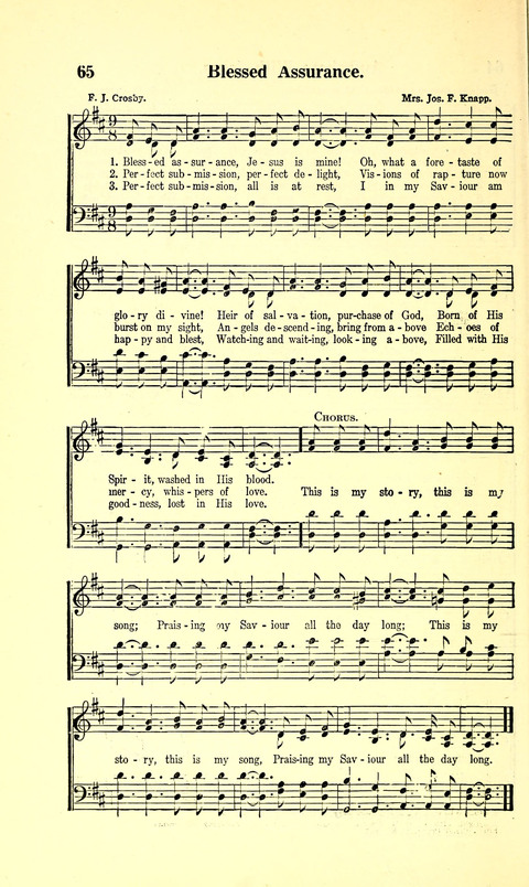 The Sheet Music of Heaven (Spiritual Song): The Mighty Triumphs of Sacred Song. (Second Edition) page 106