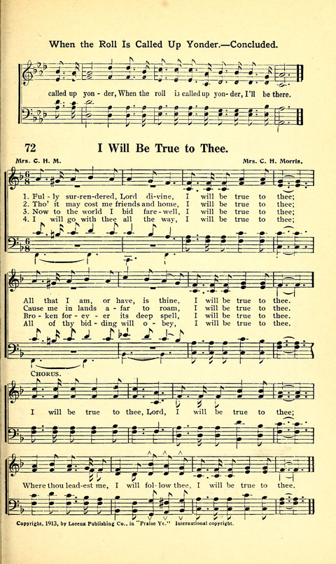 The Sheet Music of Heaven (Spiritual Song): The Mighty Triumphs of Sacred Song. (Second Edition) page 113