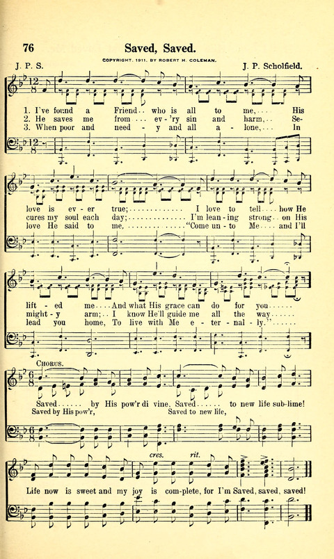 The Sheet Music of Heaven (Spiritual Song): The Mighty Triumphs of Sacred Song. (Second Edition) page 117