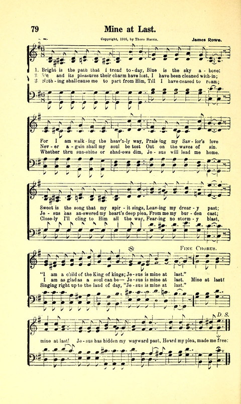 The Sheet Music of Heaven (Spiritual Song): The Mighty Triumphs of Sacred Song. (Second Edition) page 120