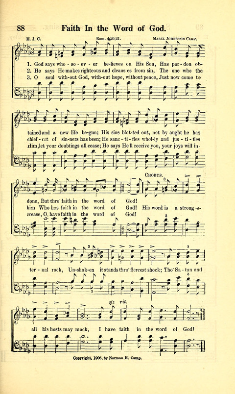 The Sheet Music of Heaven (Spiritual Song): The Mighty Triumphs of Sacred Song. (Second Edition) page 129