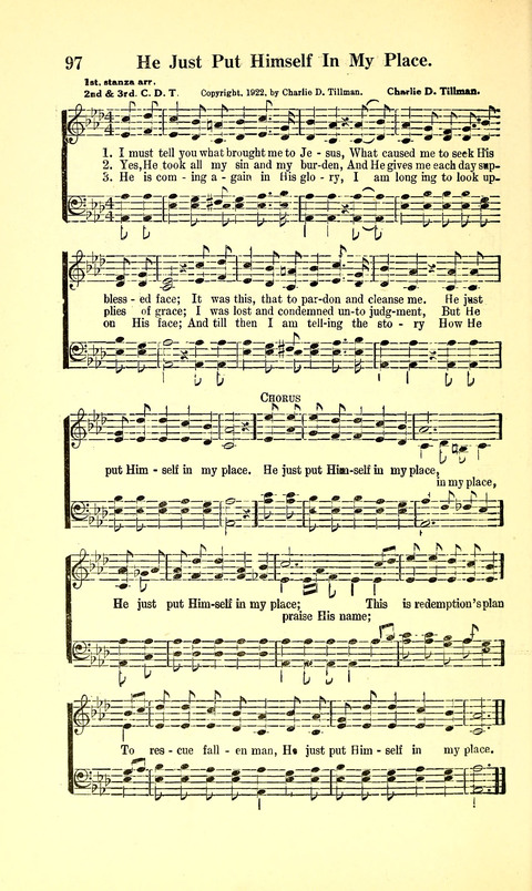 The Sheet Music of Heaven (Spiritual Song): The Mighty Triumphs of Sacred Song. (Second Edition) page 138