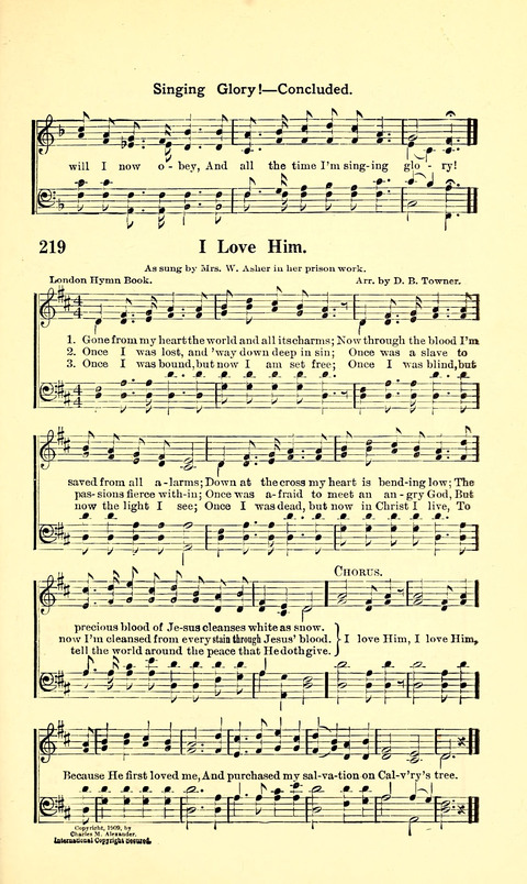 The Sheet Music of Heaven (Spiritual Song): The Mighty Triumphs of Sacred Song. (Second Edition) page 249