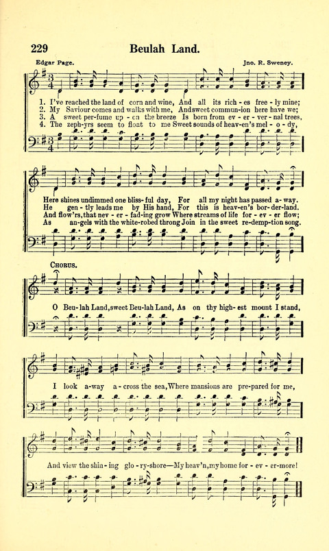 The Sheet Music of Heaven (Spiritual Song): The Mighty Triumphs of Sacred Song. (Second Edition) page 259