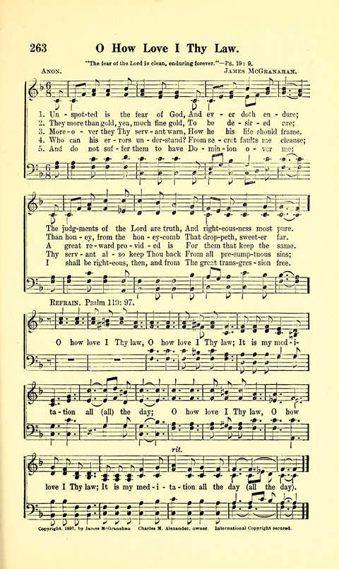 The Sheet Music of Heaven (Spiritual Song): The Mighty Triumphs of Sacred Song. (Second Edition) page 287