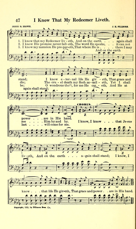 The Sheet Music of Heaven (Spiritual Song): The Mighty Triumphs of Sacred Song. (Second Edition) page 90