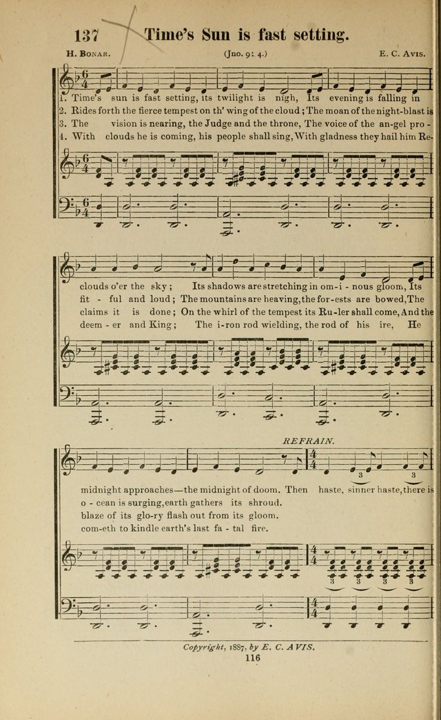 Sacred Melodies Nos.1 and 2 combined: As used by Evangelist H. W. Brown and others, in Gospel Meetings and other religious services page 116