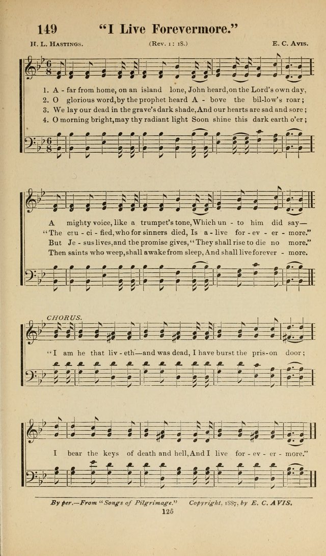 Sacred Melodies Nos.1 and 2 combined: As used by Evangelist H. W. Brown and others, in Gospel Meetings and other religious services page 125