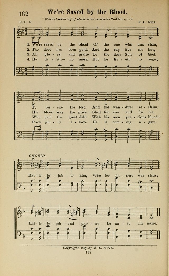 Sacred Melodies Nos.1 and 2 combined: As used by Evangelist H. W. Brown and others, in Gospel Meetings and other religious services page 138