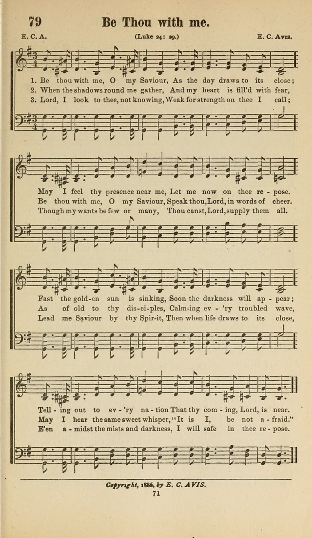Sacred Melodies Nos.1 and 2 combined: As used by Evangelist H. W. Brown and others, in Gospel Meetings and other religious services page 71
