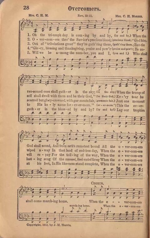 Songs of Mounting Up No. 2 page 28