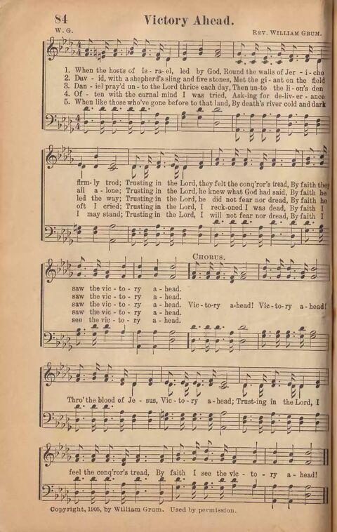 Songs of Mounting Up No. 2 page 84