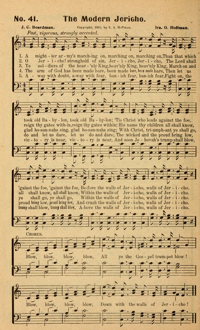 Songs of the New Crusade: a collection of stirring twentieth century temperance songs page 44