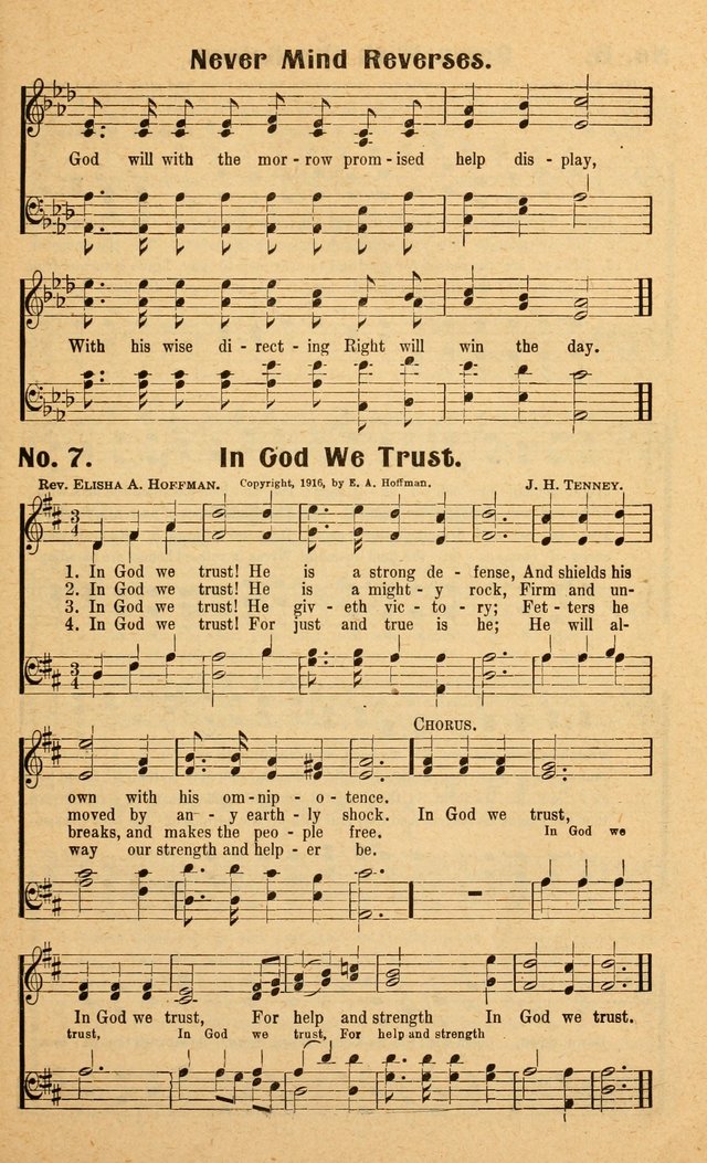 Songs of the New Crusade: a collection of stirring twentieth century temperance songs page 7