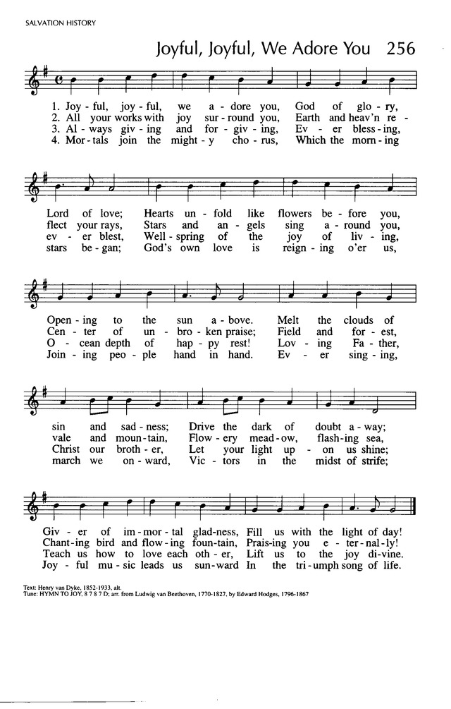 Singing Our Faith: a hymnal for young Catholics page 159