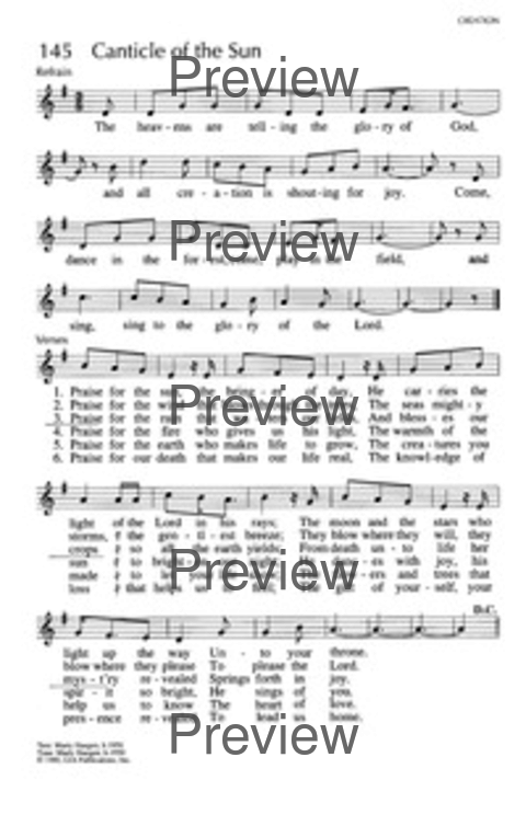 Singing Our Faith: a hymnal for young Catholics page 66