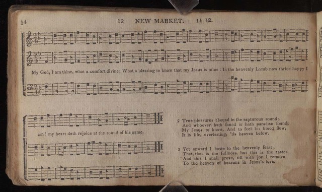 Songs of Zion: being a small collection of tunes, principally original; with appropriate lines, adapted to divine worship page 5