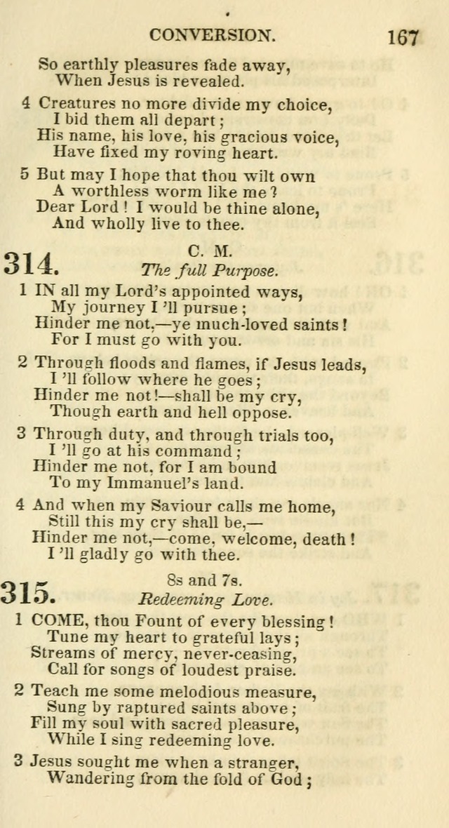 Social Psalmist: or hymns, selected for the private use and social meetings of evangelical Christians page 173