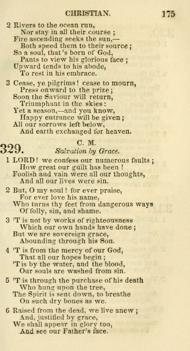 Social Psalmist: or hymns, selected for the private use and social meetings of evangelical Christians page 181