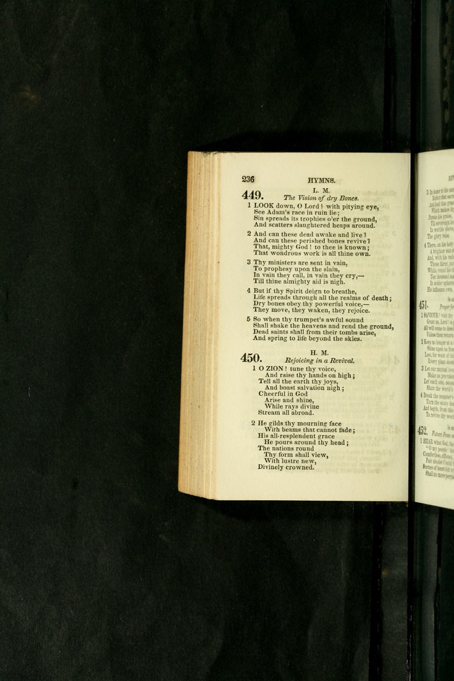 Social Psalmist: or hymns, selected for the private use and social meetings of evangelical Christians page 242
